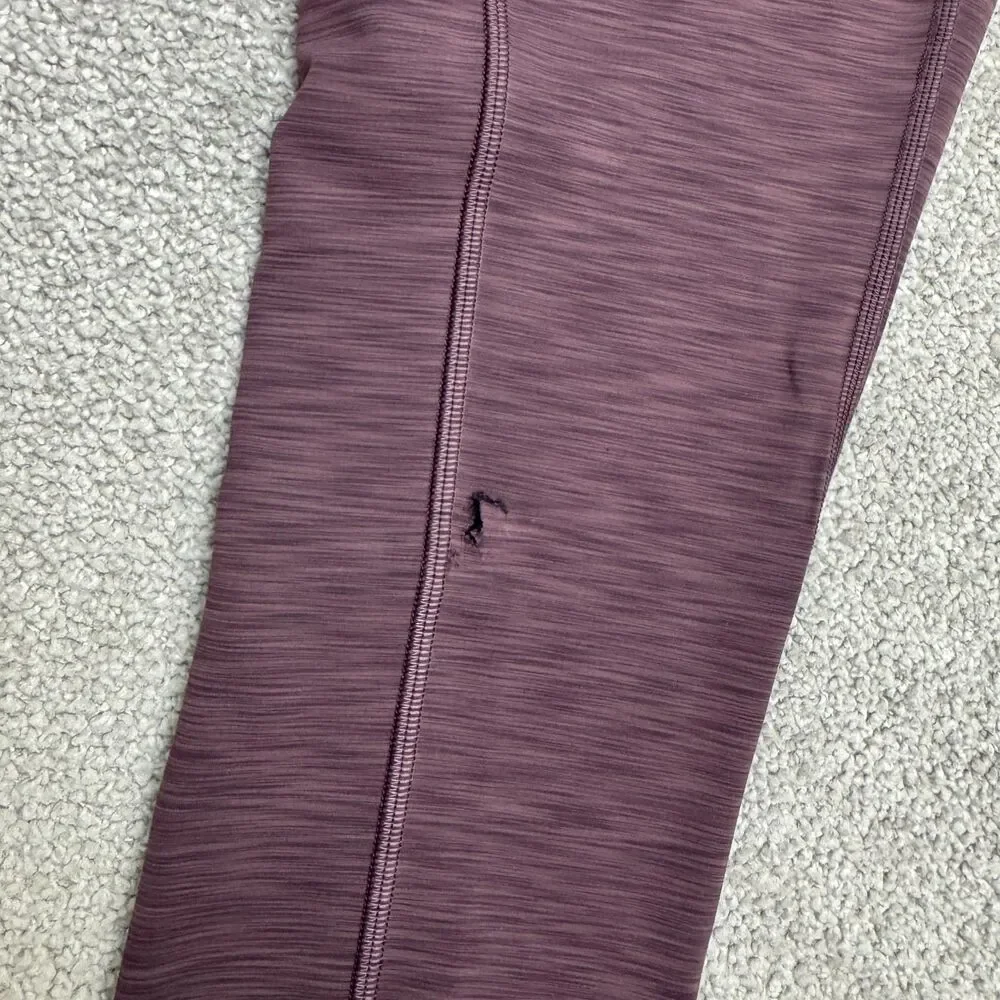 Lululemon Invigorate High Rise Compression Tight Leggings Womens 6 Purple W5QLS